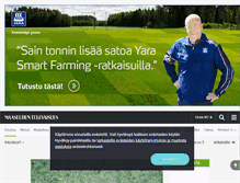 Tablet Screenshot of maaseuduntulevaisuus.fi